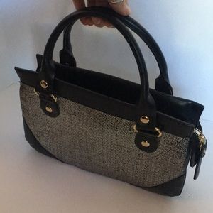 Kate Spade metallic tweed handbag